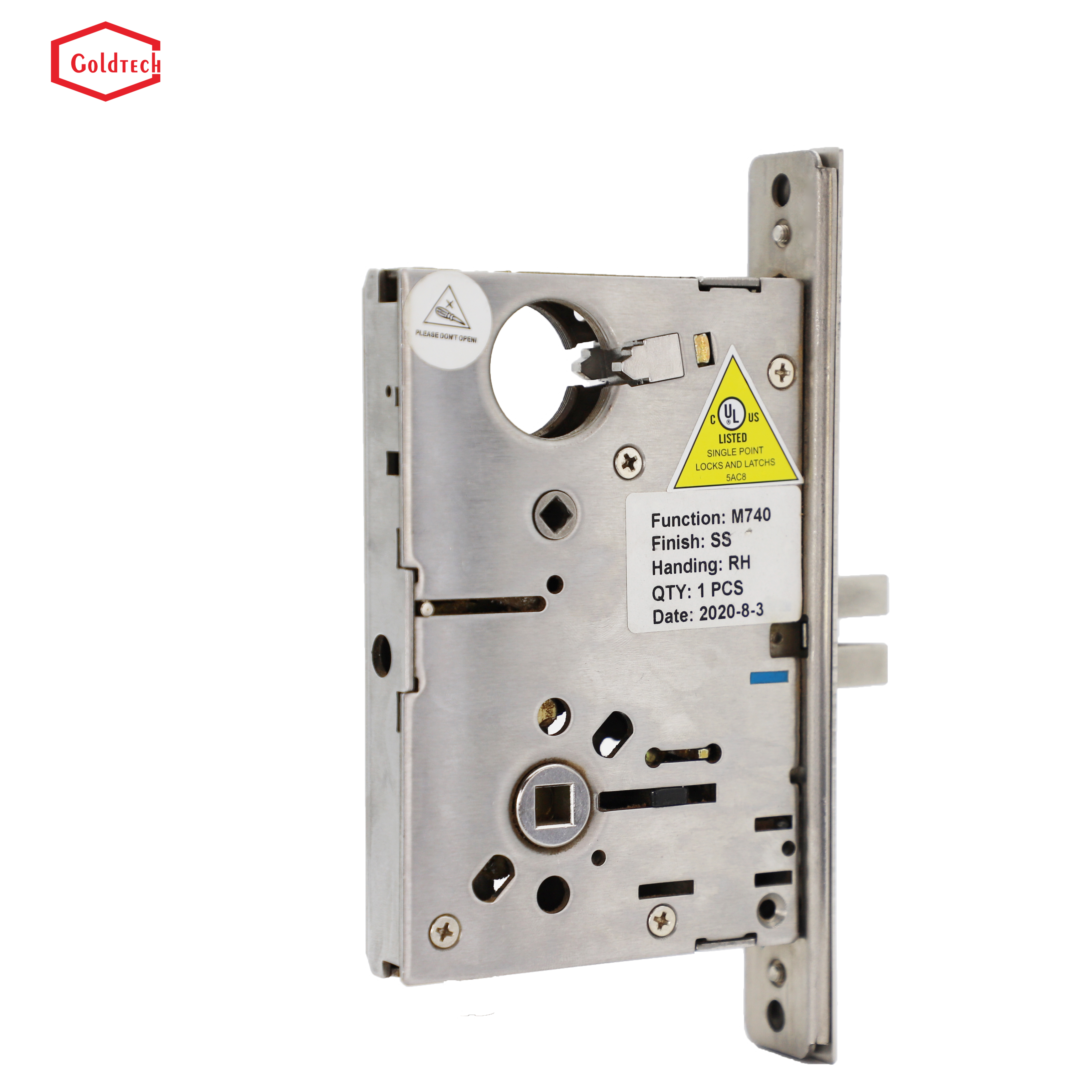  Stainless Steel 304 Privacy Lockset American Mortise Lockset Trim Cylinder And Thumbturn