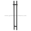 Stainless Steel Black Pull Handle B504