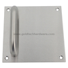 Stainless Steel Pull Handle Push Plate Square Angle E100V-E4