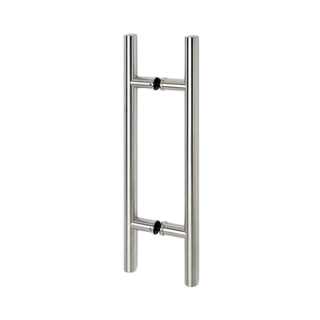 Entrance Pull Handle Stainless Steel Back To Back Fixing Shower Door Pull Handles