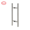 Stainless Steel Glass Door Pull Handles For Shopping Mall