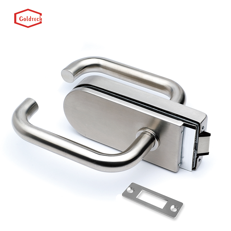 High Quality Aluminum Glass Door Lock Lever Handles
