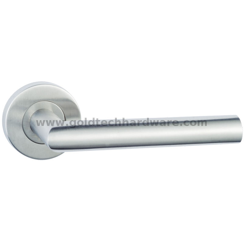 Stainless Steel Tube Lever Handle A108