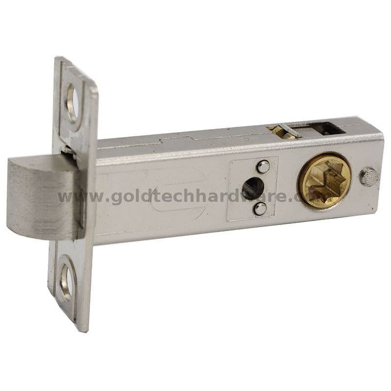 60 degree backset 60mm tubular passage door latch B300 with brass bolt