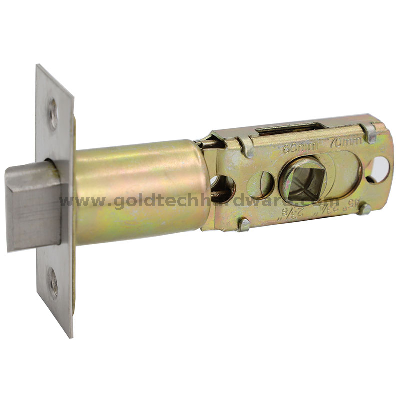 Adjustable backset 60mm to 70mm tubular passage latch B321 wtih stainless steel bolt