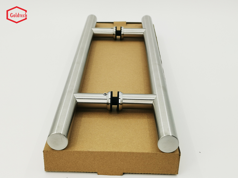 Timber door pull handles