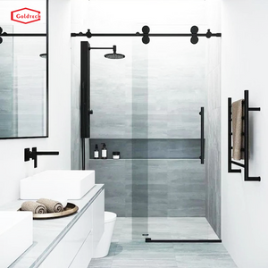 Sliding Door Fittings Set For Shower Glass Door Stainless Steel Roller I105