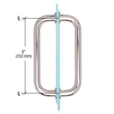 Shower Door Handle with Metal Washer L102