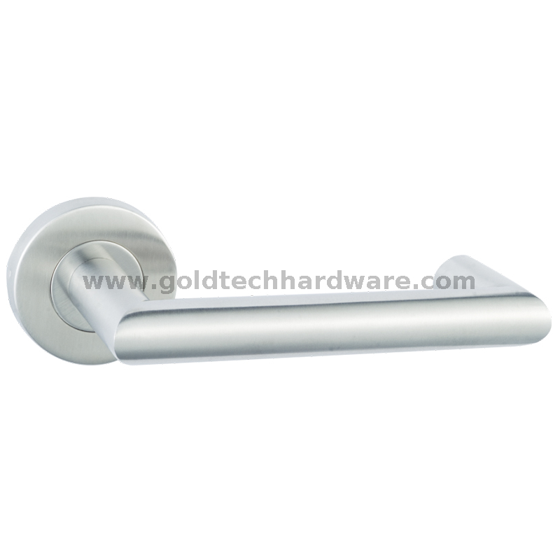 Stainless Steel Tube Lever Door Handle A115