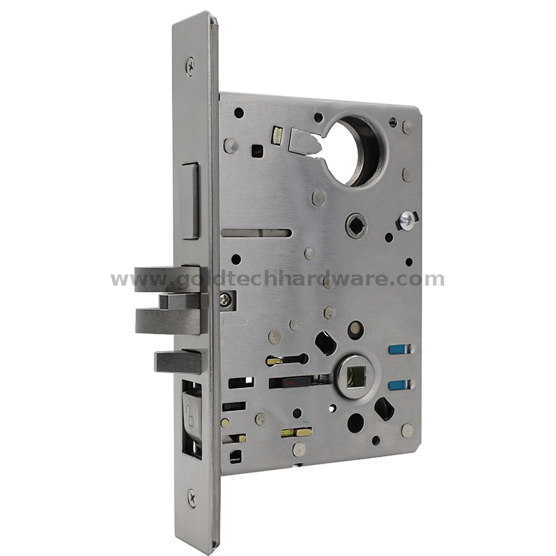 F20 Entrance American ANSI/BHMA A156.13 UL Listed Mortise Lockset B320 with Deadbolt Lever Trim Cylinder And Thumbturn