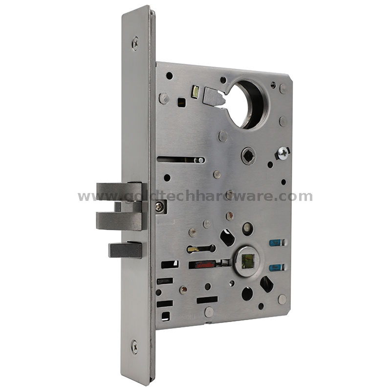 F40 Entrance Function American ANSI/BHMA A156.13 UL Listed Mortise Lockset B340-B Lever Trim Cylinder And Thumbturn