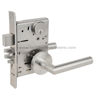 American ANSI/BHMA A156.13 UL Listed Mortise Lockset with Deadbolt Lever Trim Cylinder And Thumbturn
