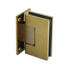 Hotel Solid Brass 90 Shower Door Hinge SH302-PBM