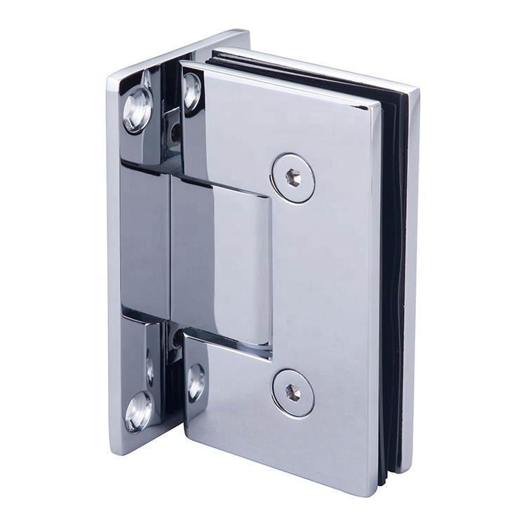 Solid Brass 90 Degree Glass To Glass Shower Door Hinge F103