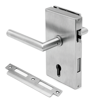 Stainless Steel Office Classic Lock Case Glass Door Locks