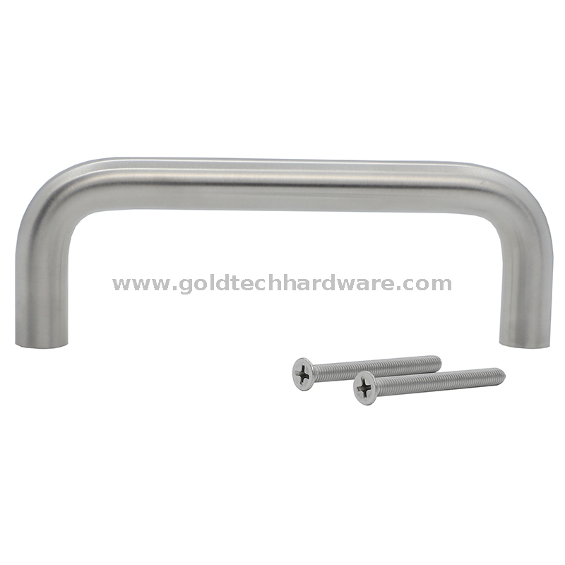 125mm center to center Stainless Steel Ф16mm Solid D Pull handle E1
