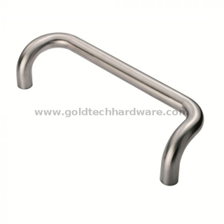 150mm center to center Stainless Steel Offset Solid Pull Handle Ф16mm E7 