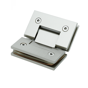 Glass Hardware Solid Brass 135 Degree Shower Door Hinge