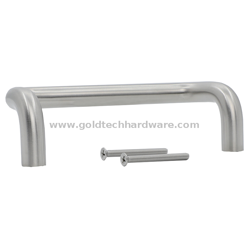 Stainless Steel Offset Solid Pull Handle