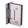 Solid Brass 90 Degree Wall Mount Short Back Plate Shower Door Hinge F105