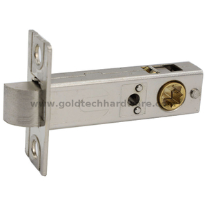 60 degree 70mm backset tubular passage door latch B302 with brass bolt