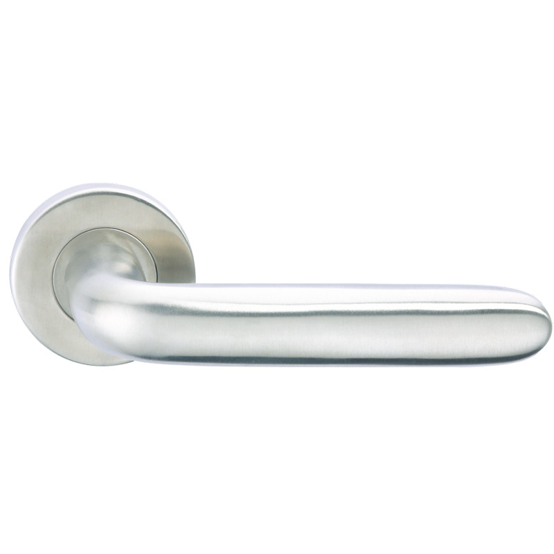 Modern Style Stainless Steel Plate Door Lock Handle
