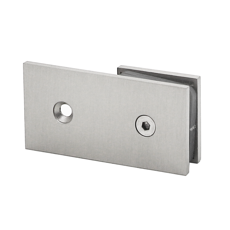 Solid Brass 180 Degree Wall Mount Offset Back Plate Shower Clamp/Glass Clamp SC503