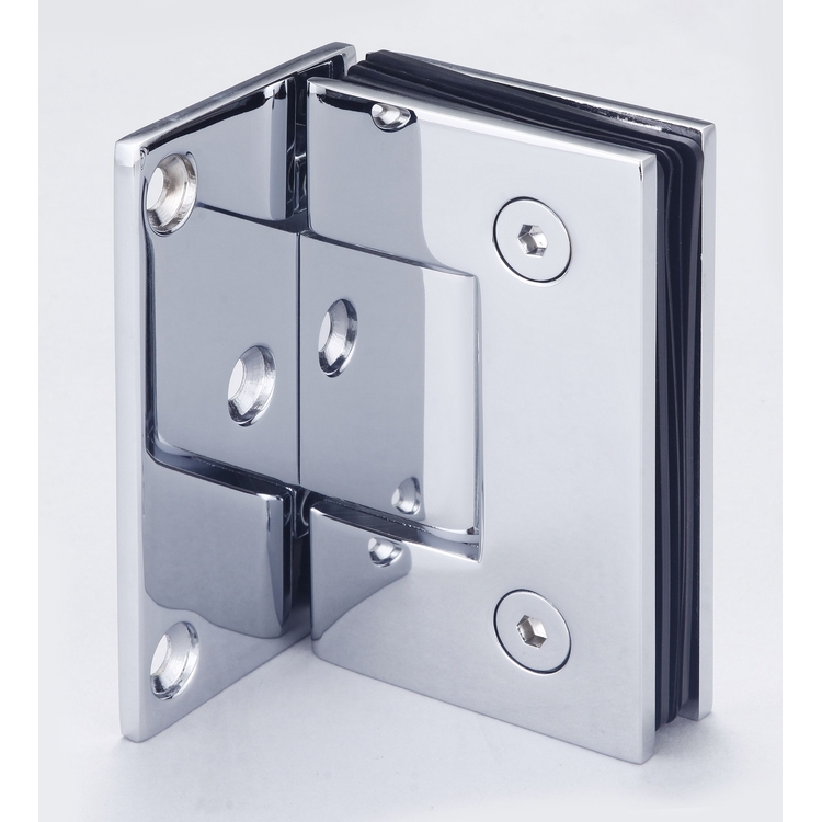 dual swing shower door