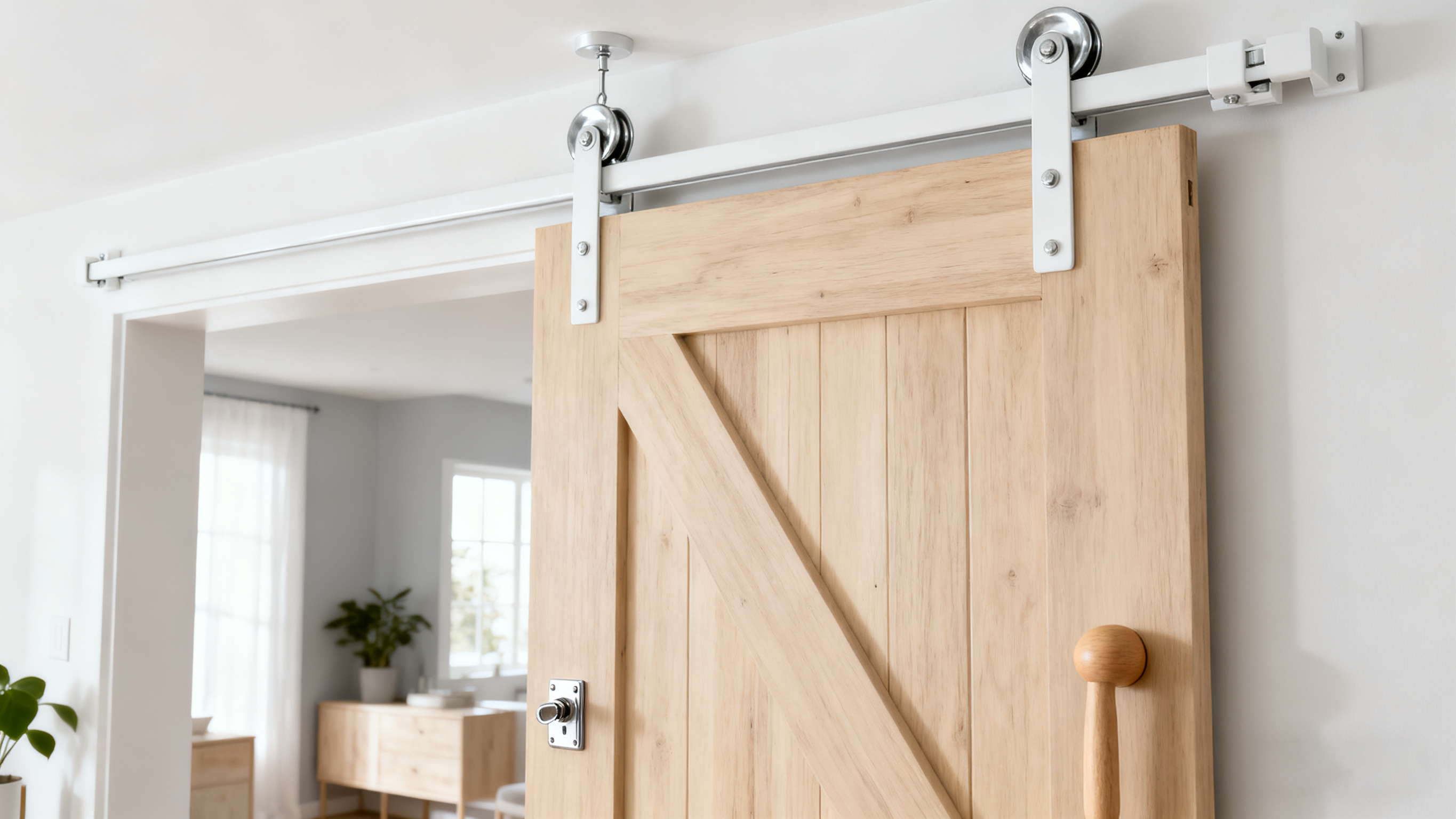 How to Measure for Barn Door Hardware？