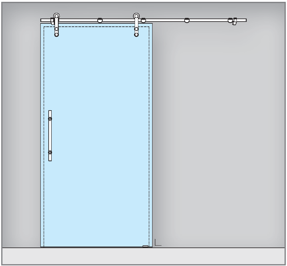 adjustable fit sliding screen door