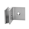  Solid Brass 90 Degree Wall Mount Offset Back Plate Shower Clamp/Glass Clamp SC502