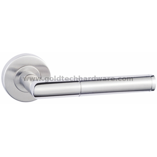 Stainless Steel Tube Lever Door Handle A114