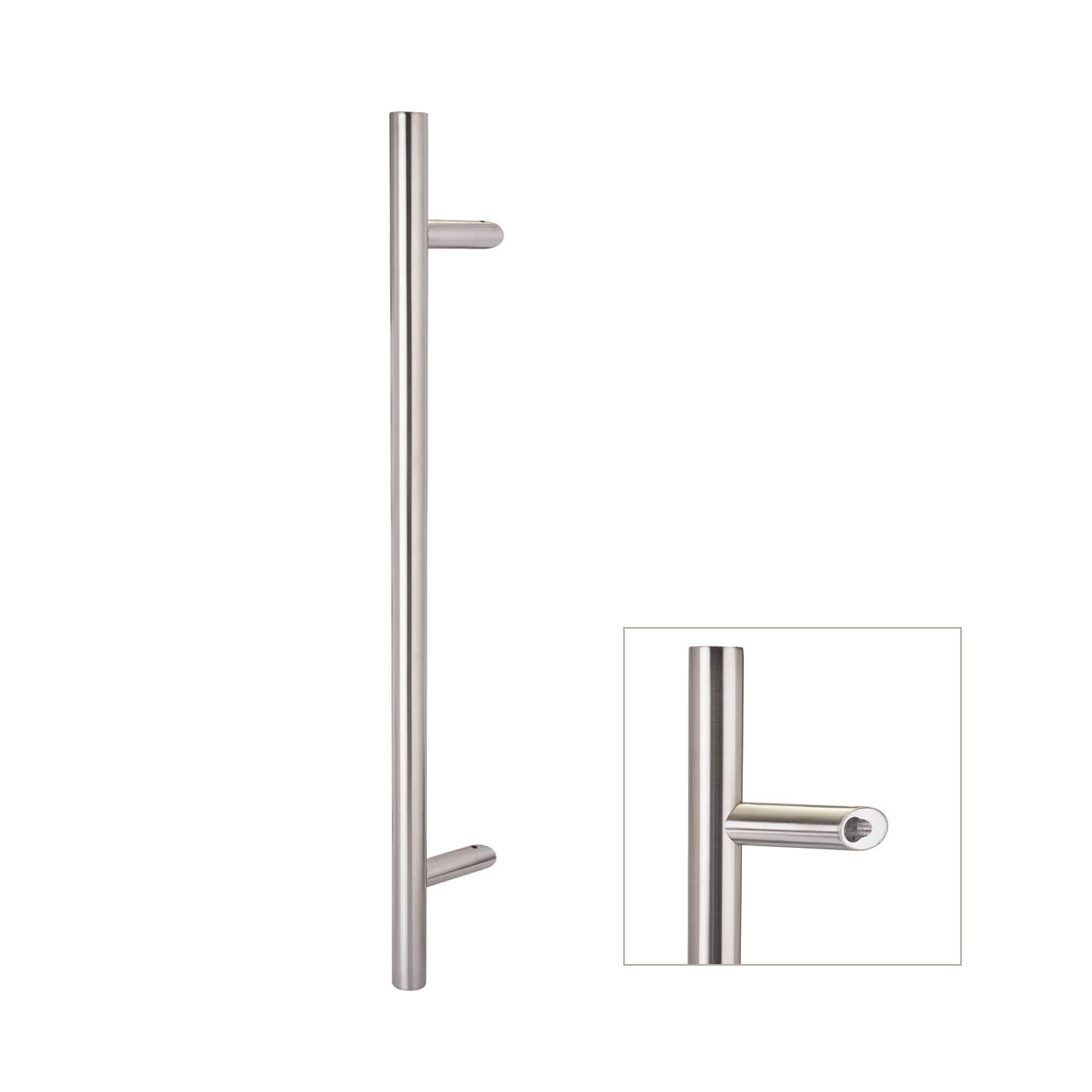 Entrance Pull Handle Stainless Steel Back To Back Fixing J101