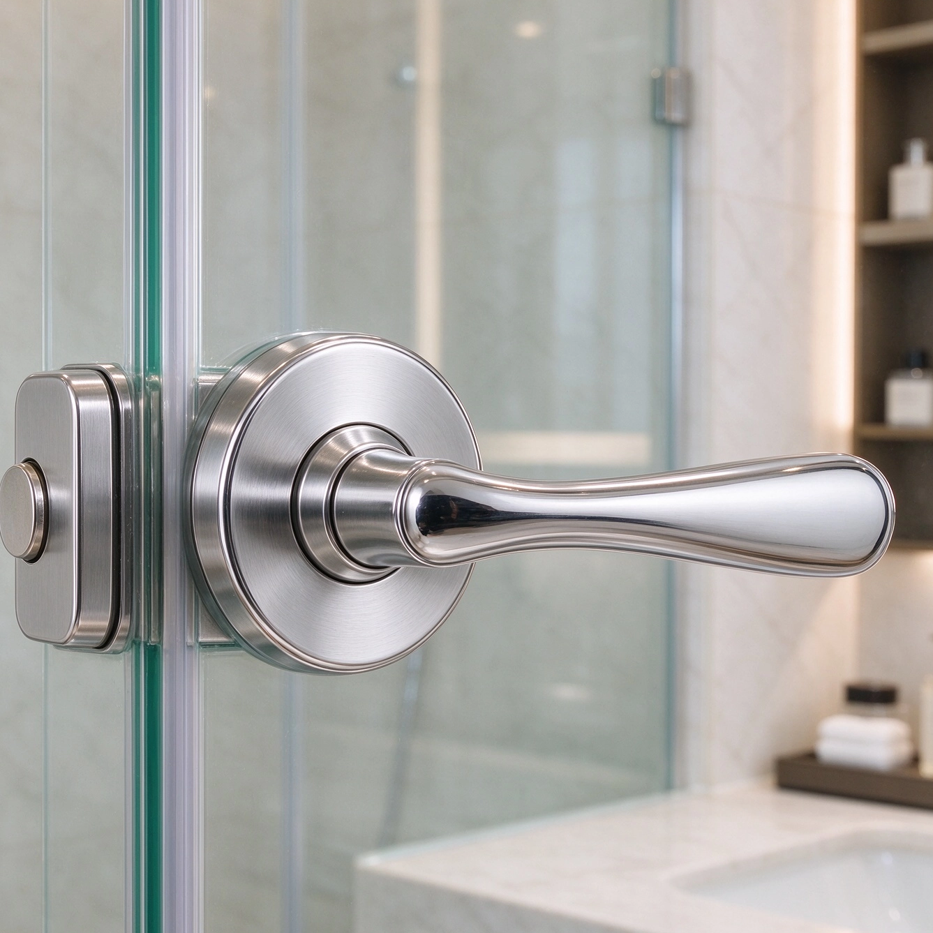 Choosing the Right Latch for Glass Shower Enclosures